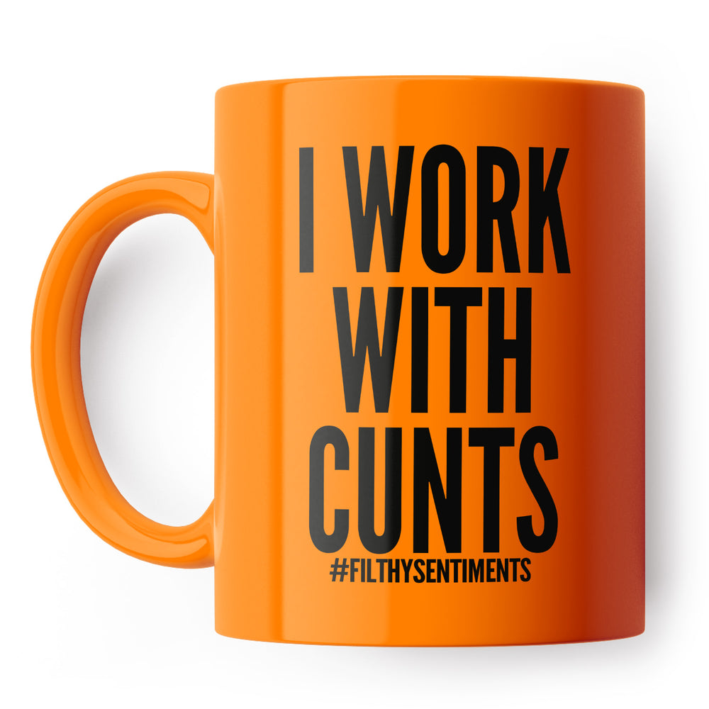 I Work With Cunts Mug #4 image